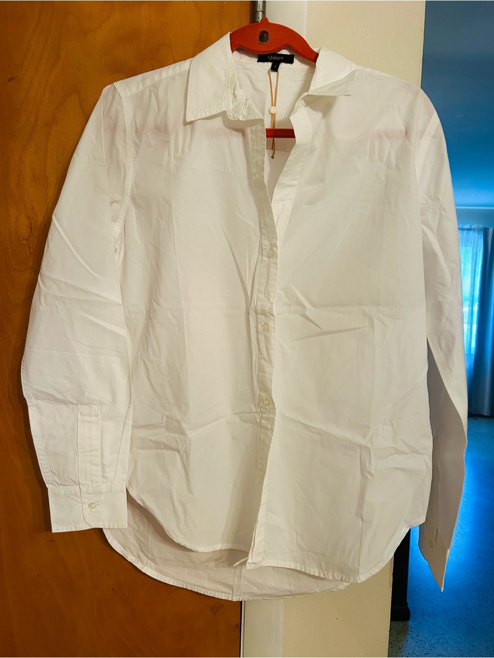 Quince button down top 🤍